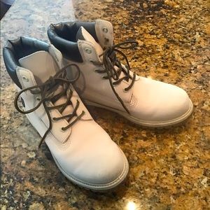 Timberland work boots ladies size 10